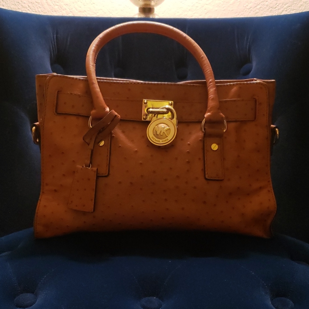 Michael Kors Ostrich Bag